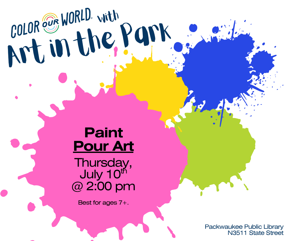 Art in the Park: Paint Pour Art